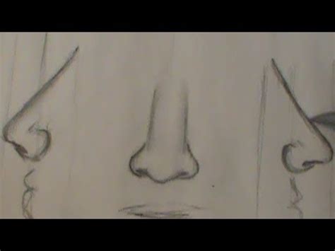 How to draw a nose(side view)easy step by step for beginners drawing nose easy tutorial with pencil. EASY WAY TO DRAW A NOSE (for beginning) - YouTube