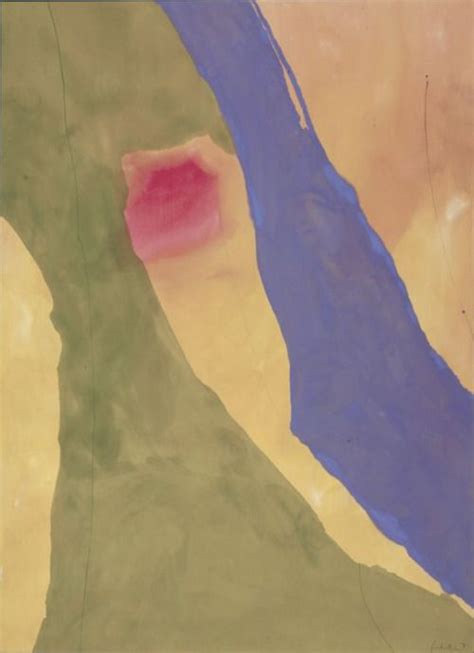 Helen Frankenthaler Pistachio 1971 Helen Frankenthaler Art