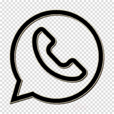 Download Logo Whatsapp Hitam Putih Png Status Buat Wa Images Images