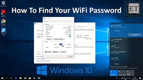 How To Get Wifi Password Win 10