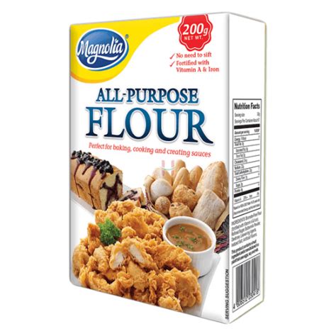 All purpose flour is the most versatile flour you can find in the market. Magnolia All Purpose Flour 200g | Homeshop.ph - same day ...