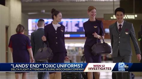 Delta Air Lines Flight Attendants Suing Lands End Over Toxic