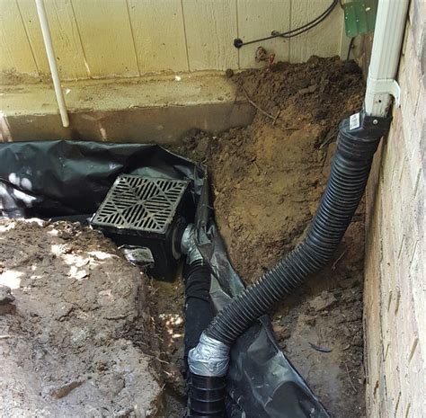 Surface Drain Vs French Drain Hd Foundations