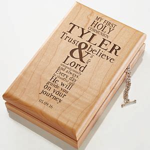 Personalized Wood Cross Personalised Wooden Box Personalized Jewelry