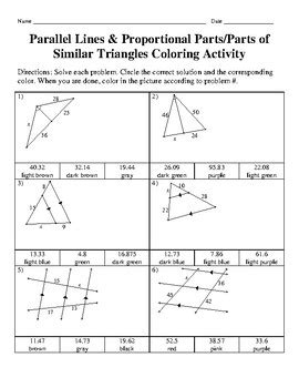 Similar triangles are triangles with the same shape but different side measurements. Unit 6 Similar Triangles Homework 4 Similar Triangle ...