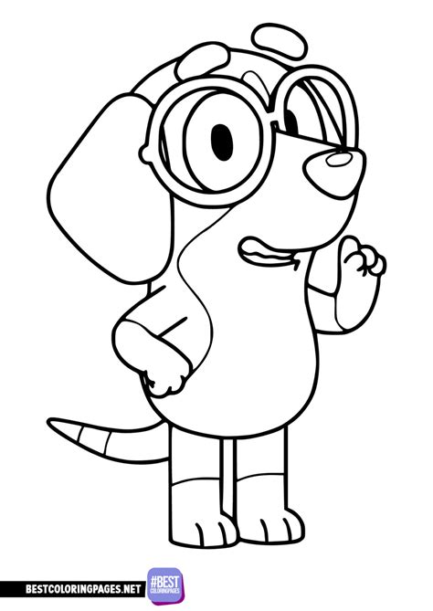 Bluey Coloring Pages