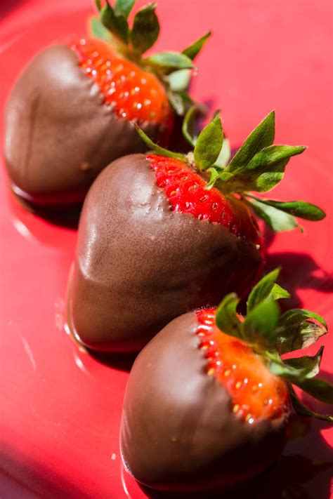 One Ingredient Chocolate Covered Strawberries Recipe For Perfection