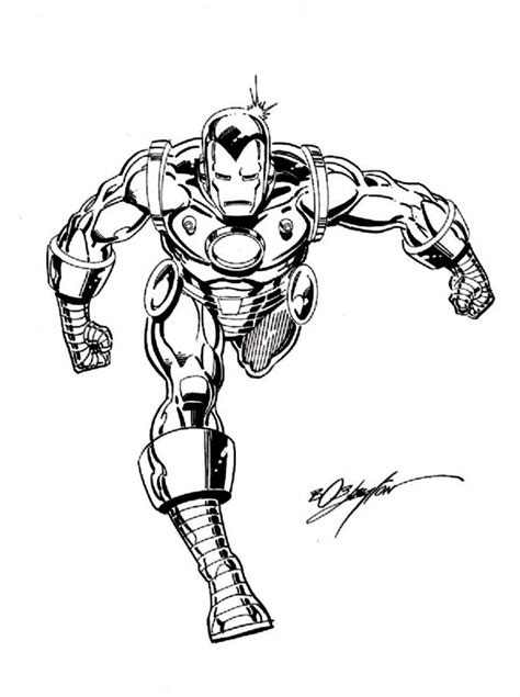 Pin De Jonny Em Iron Man Desenhos De Super Herois Arte Sequencial