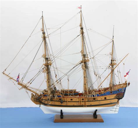 Photos Ship Model East Indiaman Prince Of Wales Of 1740 Whole Ship