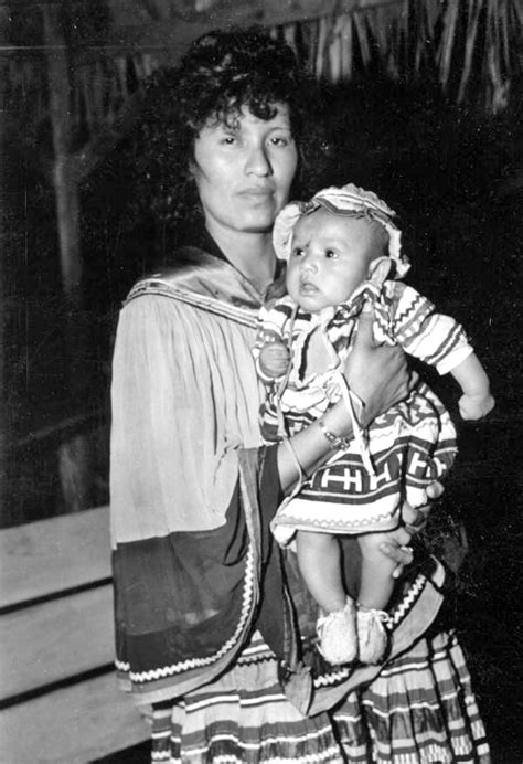 Florida Memory Seminole Indian Mother Holding Her Baby