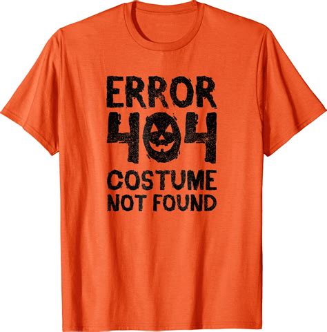 Error 404 Costume Not Found