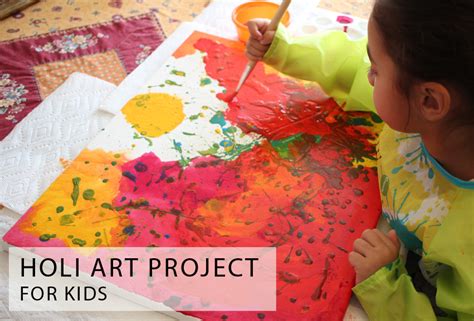 Holi Art Project For Kids Multicultural Kid Blogs