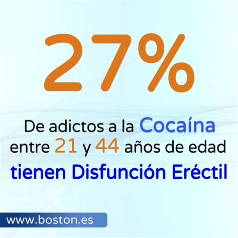 Cocaína Y Disfunción Eréctil Infografía