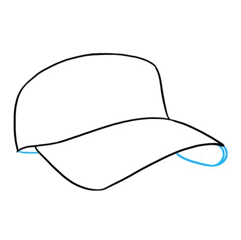 How To Draw A Baseball Cap Really Easy Drawing Tutorial