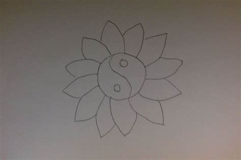 Click here to save the tutorial to pinterest! My Drawings Book - Yin Yang Flower - Wattpad