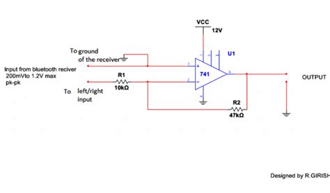 Bluetooth Receiver Circuit Diagram Wiring Diagram And Schematics