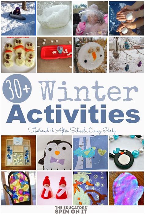 The Educators Spin On It Winter Activities For School Ages Link Up