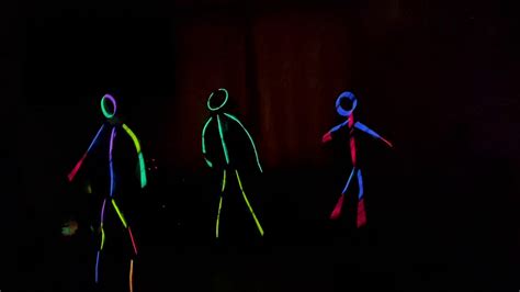 New Year S Glow Stick Dancing Fun Youtube