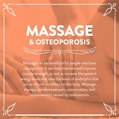 Massage And Osteoporosis Massagetherapy Massage Therapy Business