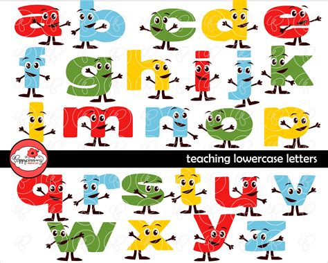 Alphabet Lowercase Letters Clip Art Have Fun Teaching