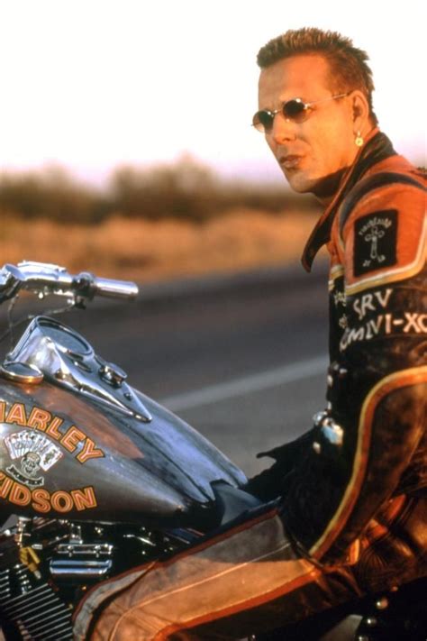 Mickey Rourke Marlboro Man Harley Harley Davidson