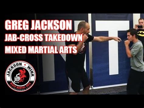 Greg Jackson MMA Jab Cross Takedown Set Up MAIA Super Show YouTube