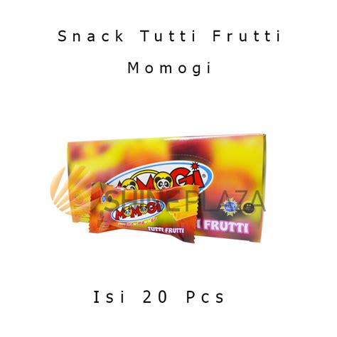 Box Momogi Rasa Buah Makanan Ringan Tutti Frutti Halal Mui Lazada