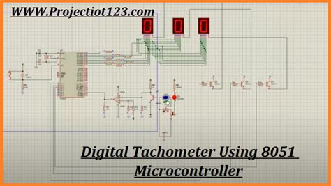 Digital Tachometer Using 8051 Microcontroller Projectiot123 Is Making