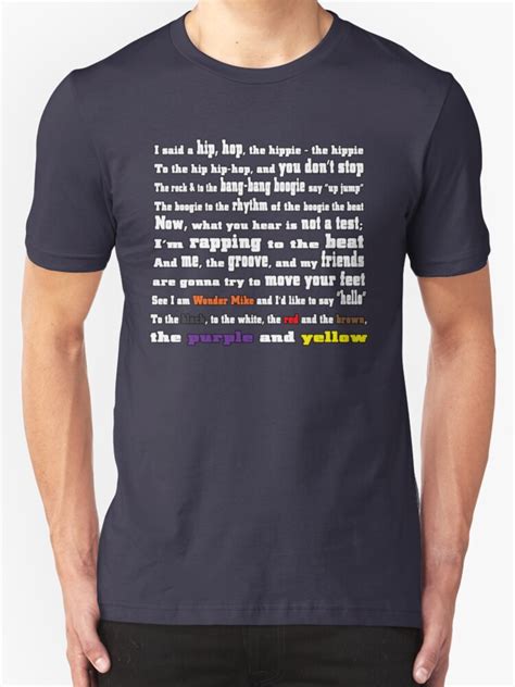 Rappers with puppies shirt, a custom shirt made just for you by quality design. "Rapper's Delight - lyrics" T-Shirts & Hoodies by ...