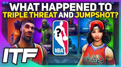 What Happened To The Triple Threat And Jumpshot Skins Fortnite Battle