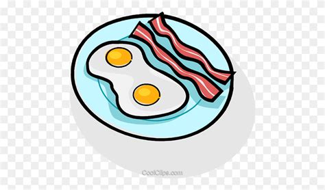 Bacon And Eggs Royalty Free Vector Clip Art Illustration Bacon And