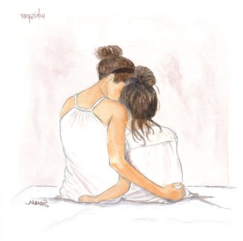 Mother Daughter Drawing At Getdrawings Free Download
