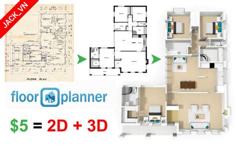I Will Create 2d And 3d Floor Plan With Floorplanner In 1 Hour 3d