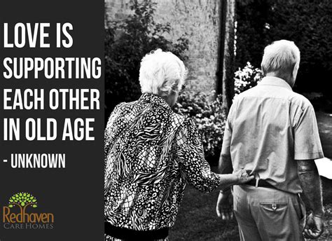 Love Is Supporting Each Other In Old Age Unknown Seniorcare