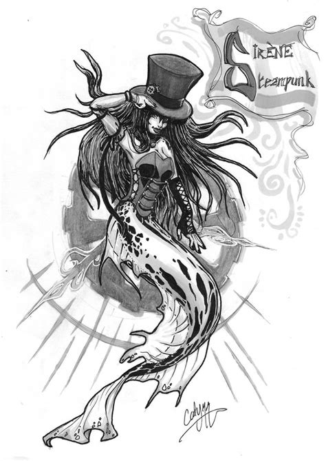 Steampunk Mermaid By Codynn On Deviantart