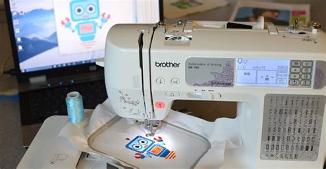Brother SE400 Combination Computerized Sewing and 4x4 Embroidery ...