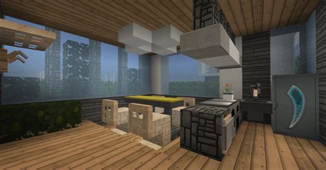 I'm a big fan of the modern look, so this type of house is right down my alley. Modern House Set + Interior Minecraft Project