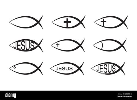 Jesus Fish Symbol Jesus Fish Christian Fish Fish Symbol Christian