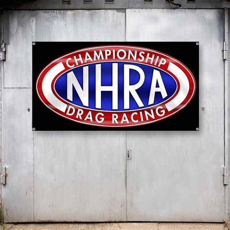 Nhra Championship Drag Racing Garage Banner