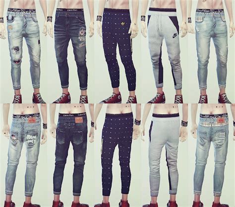 Sims 4 Ccs The Best Jeans For Men By Kks Sims