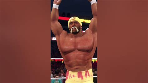 Wwe 2k22 Hulk Hogan Finisher Leg Drophogan Hulkhogan Hulkamania
