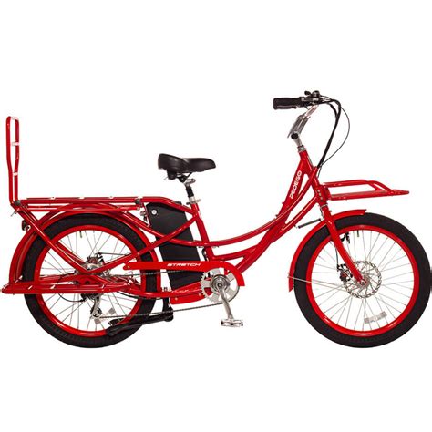 2019 Pedego Stretch Electric Cargo Bike Red At