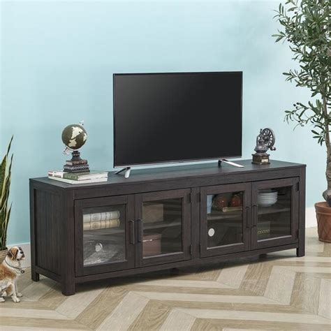 Festivo Dark Driftwood Tv Stand In The Tv Stands Department At