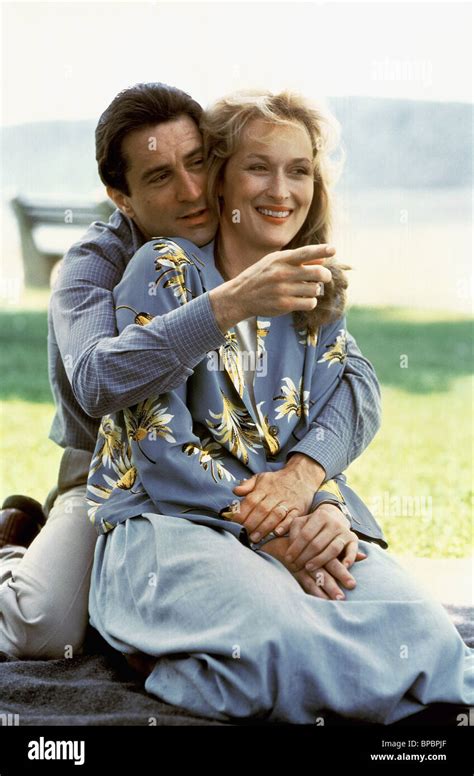 Robert De Niro And Meryl Streep Falling In Love 1984 Stock Photo