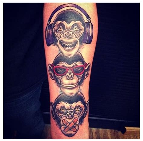 Get fast facts on tattoos, and learn how tattoos are created and how they can affect skin. HEAR No Evil, SEE No Evil & SPEAK No Evil . tattoo done at ...