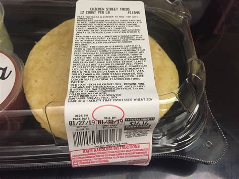 Visit calorieking to see calorie count and nutrient data for all portion sizes. Paw Prints in the Sink: Costco Street Tacos Review