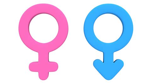 Male And Female Signs Rotate Animation Seamless Looping Hd Video Clip