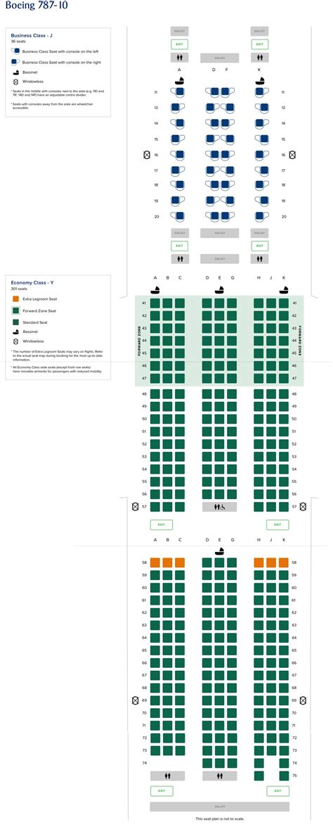 樹葉有專供 新加坡航空公司波音 787 10 座位圖 Singapore Airlines Boeing 787 10 Seat Maps