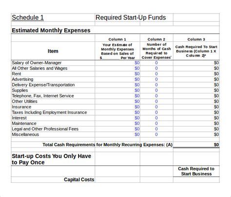 Free 15 Sample Financial Plan Templates In Ms Word Pdf Excel