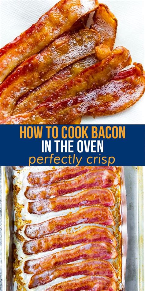 How To Cook Bacon In The Oven Recipe Bacon In The Oven Cooking